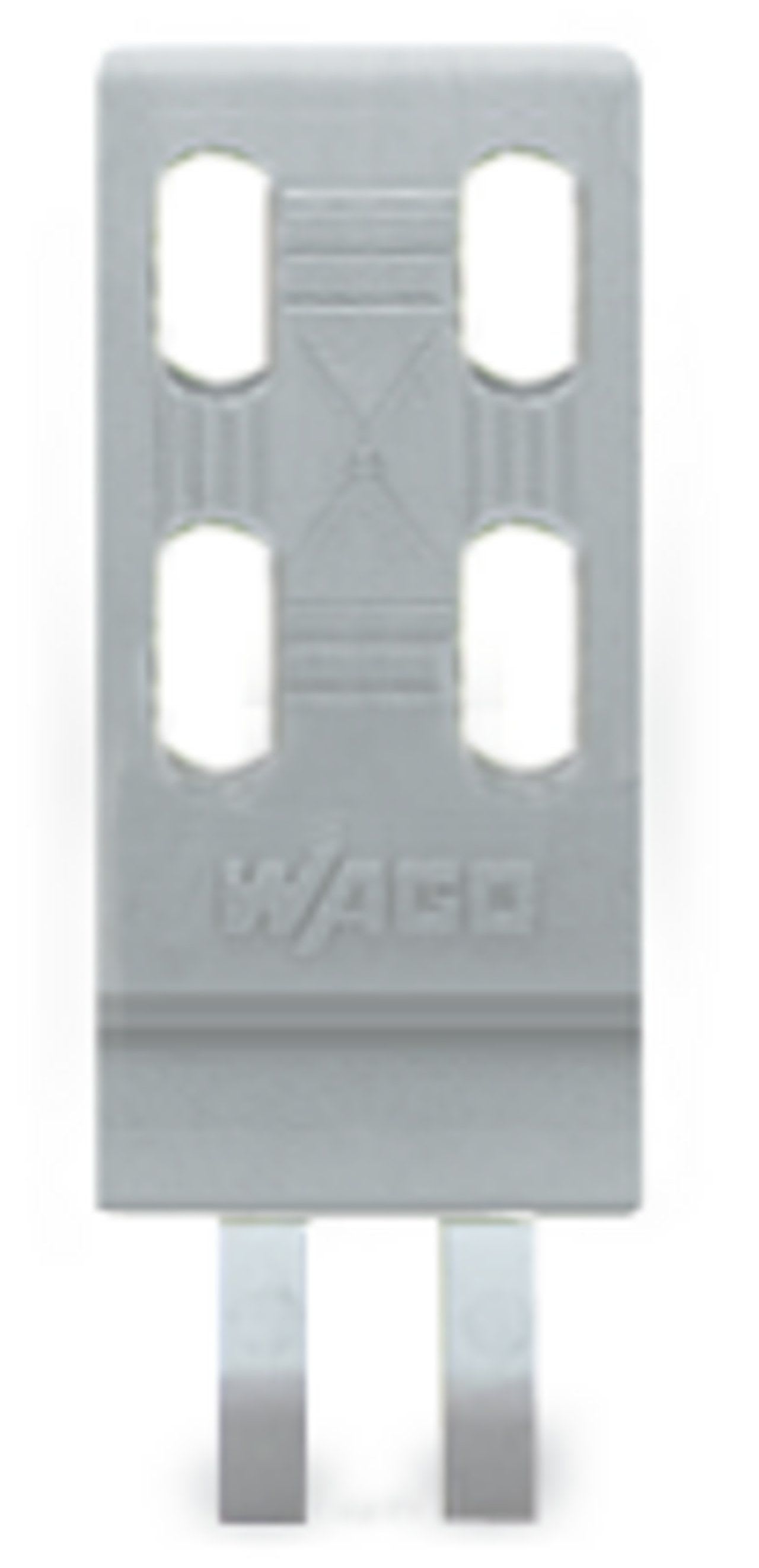Wago Contact - Plaque de décharge de traction 2 à 3 pôles / Gris