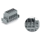 Wago Contact - Connecteur mâle THT 1.0 x 1.0 mm solder pin Droit, gris