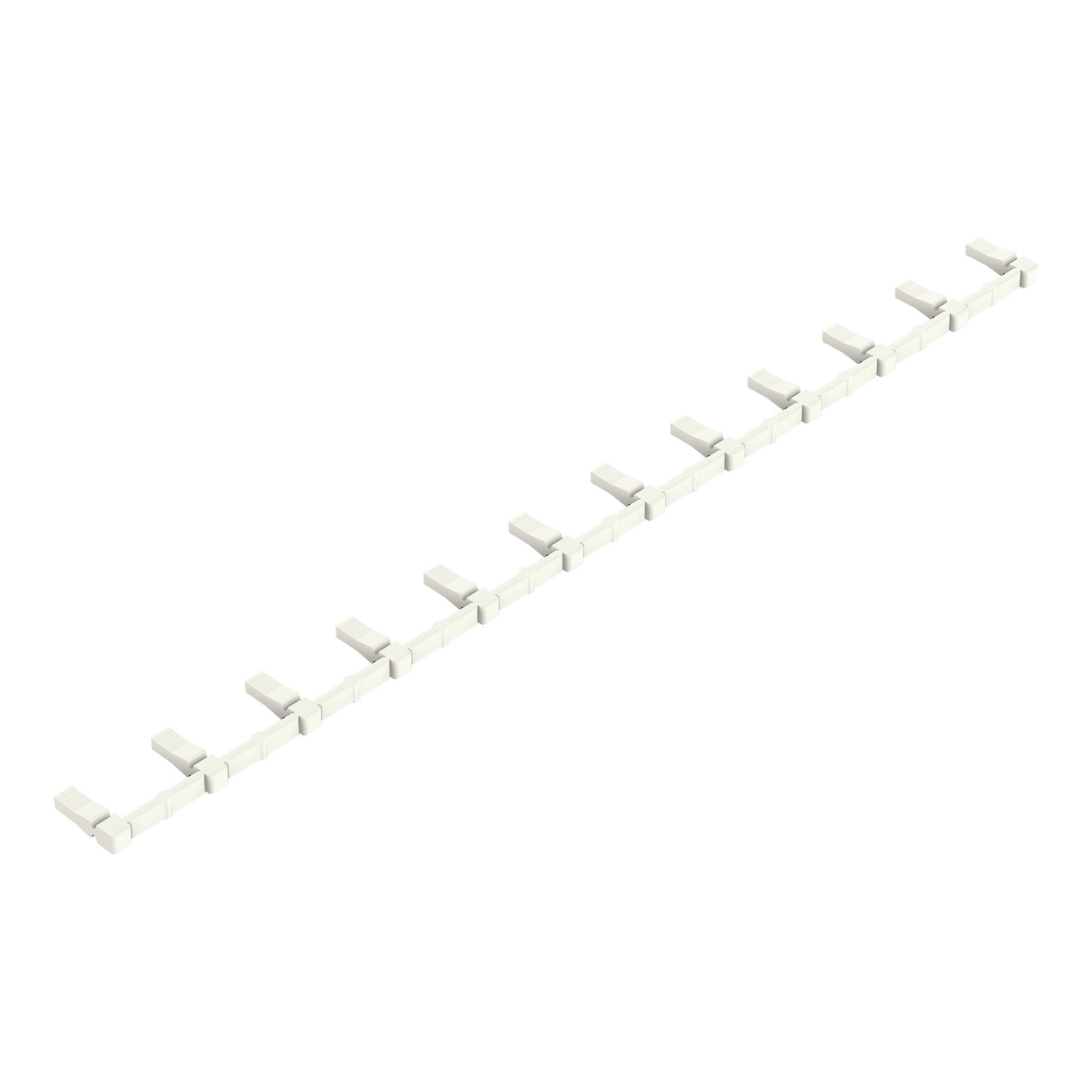 Wago Contact - Obturateur Blanc pour connecteur femelle divisible 12 pôles / Blanc