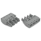 Wago Contact - Douille 4 pôles, gris