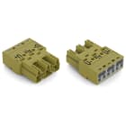 Wago Contact - Connecteur 3 pôles, vert clair
