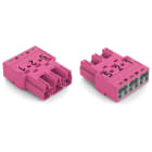 Wago Contact - Connecteur 3 pôles, rose