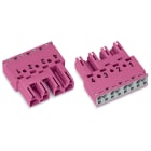 Wago Contact - Connect.MIDI spec/mâle/4p/rose