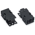 Wago Contact - Boîtier de décharge de traction 3 pôles avec bride, noir