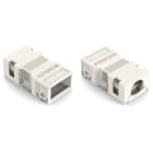 Wago Contact - Boitier decharge tract/2p/2.5mm/blan