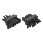 Wago Contact - WINSTA MIDI distrib.en t,4-pol/noir