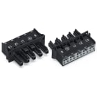 Wago Contact - WINSTA MIDI connect f/4mm²/5-p/noir