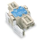 Wago Contact - Connecteur en T Linect® 2 pôles, bleu