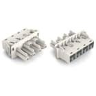 Wago Contact - Connect fem snap-in 4-pol/blanc