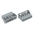 Wago Contact - Connecteur encastrable femelle 5 pôles / Gris