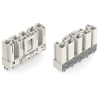 Wago Contact - Connecteur pour circuits imprimés Droit 5 pôles, blanc