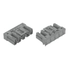 Wago Contact - Connecteur pour circuits imprimés Coudé 5 pôles, gris