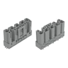 Wago Contact - Connecteur pour circuits imprimés Droit 5 pôles, gris