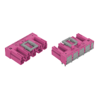 Wago Contact - Connecteur pour circuits imprimés Coudé 5 pôles, rose
