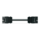 Wago Contact - Cordon Mâle/Femelle 5G 1,5 HO5VVF Noir 8 m