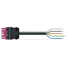 Wago Contact - Câble de raccordement connecteur femelle # extrémité non r 5 pôles, rose