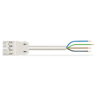 Wago Contact - Cordon Mâle/- 4G 1,5 sans halogène Blanc 5 m