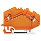 Wago Contact - TOPJOB'S borne de passage 2C / 2,5 mm² / Orange