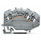 Wago Contact - TOPJOB'S borne de passage 3C / 2,5 mm²/ Gris
