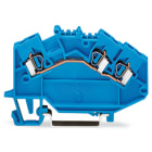 Wago Contact - TOPJOB'S borne de passage 3C / 2,5 mm² / Bleu