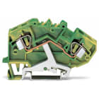 Wago Contact - TOPJOB'S borne de protection 2C / Vert-Jaune