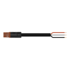 Wago Contact - Câble de raccordement précâblé Eca connecteur mâle/extrémité libre, marron