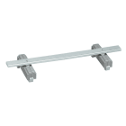 Wago Contact - 2 PIEDS SUPPORT DE 125 mm PARALLÈLE AU RAIL