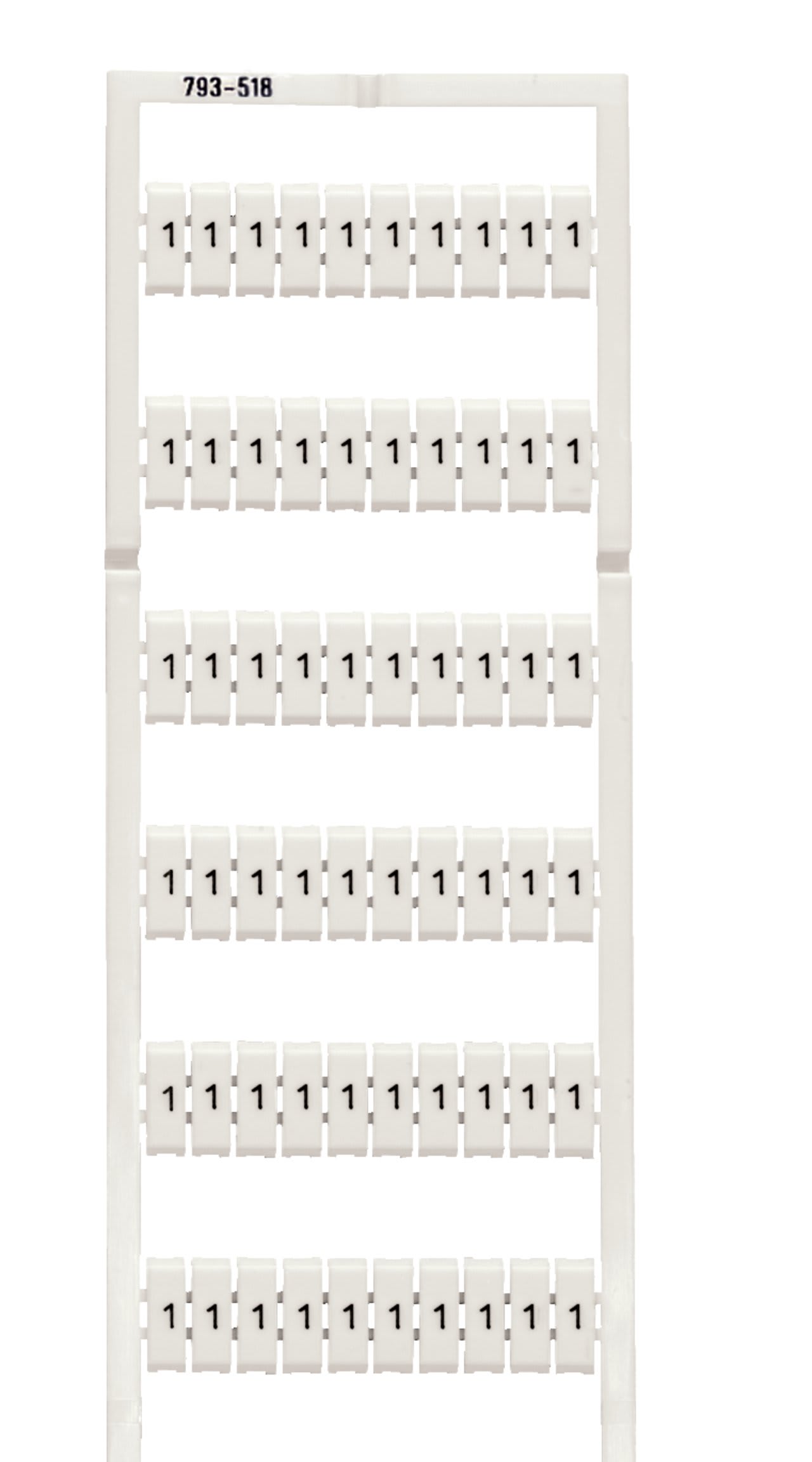 Wago Contact - Marquage WMB Horizontal 1-2 (50x)