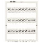 Wago Contact - Marquage WMB horizontal extensible 41...50 (10x)
