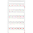 Wago Contact - Marquage WMB Horizontal 10, 20, ... 50 (20x)