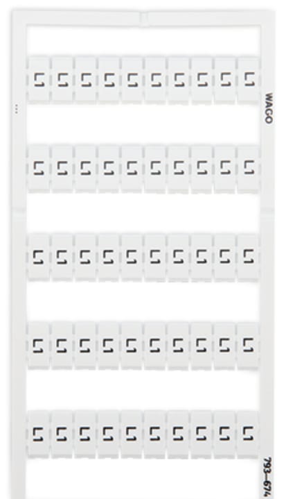 Wago Contact - WMB repérage rapide:L1/VERTICAL