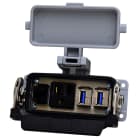 Wago Contact - RJ45, 2 USB with 2 10 cables, simpl