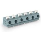 Wago Contact - Borne pour CI Bouton-poussoir 2,5mm², gris