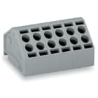 Wago Contact - Barrette à borne CI 2C au pas de 5MM 9 Pôles gris