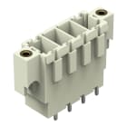 Wago Contact - Connecteur mâle THT Broche à souder 1,0 x 1,2 mm Droit, gris clair