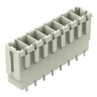 Wago Contact - Conn male br droite pi.7,62mm/8 p