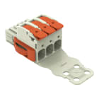 Wago Contact - Connecteur femelle pour 1 conducteur 100% protégé contre l'inversion, gris clair
