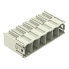 Wago Contact - Connecteur mâle THT 1.2 x 1.2 mm solder pin Coudé, gris clair