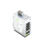 Wago Contact - Switch ETHERNET administrable LEAN 8 ports 1000Base-TX - 2 slots SFP 1000