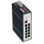 Wago Contact - Switch ETHERNET administrable 8 ports 100Base-TX - 2 slots SFP 100/1000