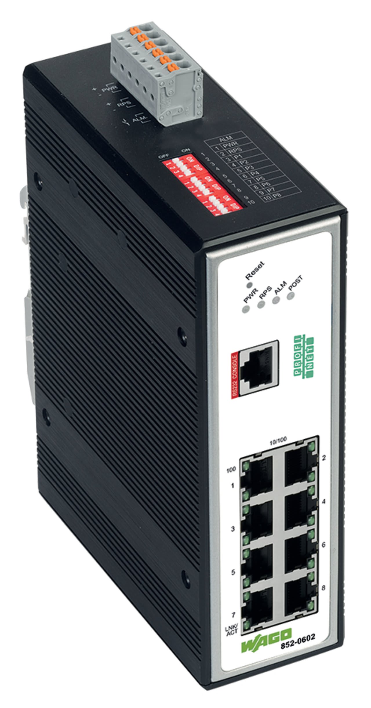 Wago Contact - Switch PROFINET administrable 8 ports 100Base-TX
