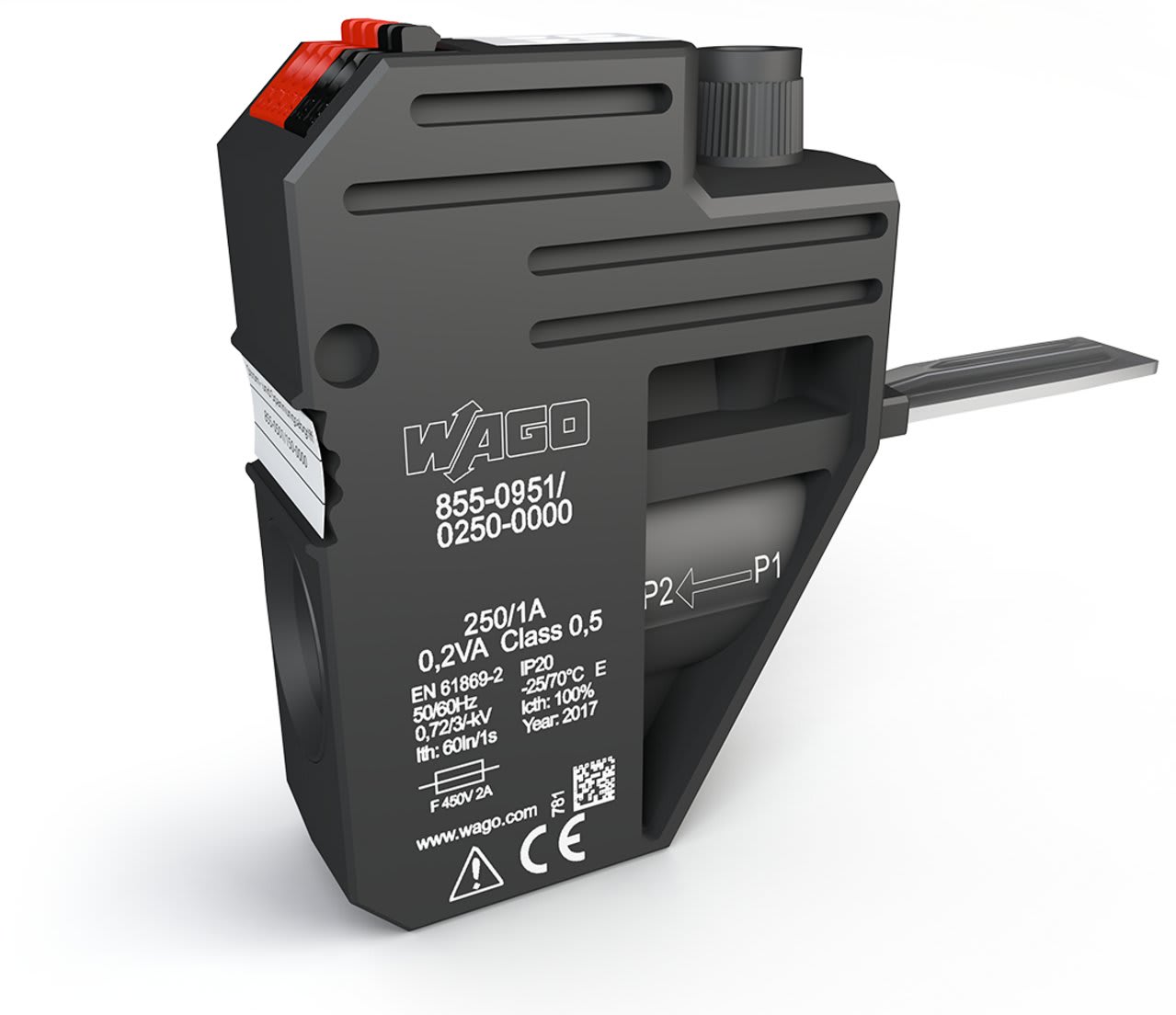 Wago Contact - Module de mesure de courant et tension 250A/1A Classe 0,5