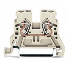 Wago Contact - Borne de passage 2C / 2,5 mm² / Exe (beige)