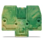 Wago Contact - Plaque extremite 2c vert-jaune