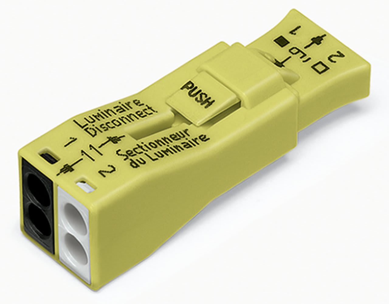 Wago Contact - Connect p.condensateur 2 pol/jaune