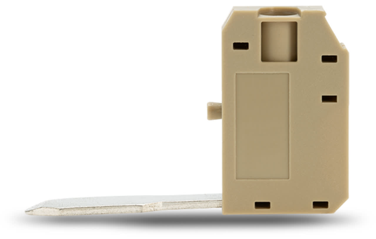 Wago Contact - Borne de prélèvement de potentiel beige