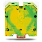 Wago Contact - Borne de protection pour 2 conducteu 70 mm², vert-jaune