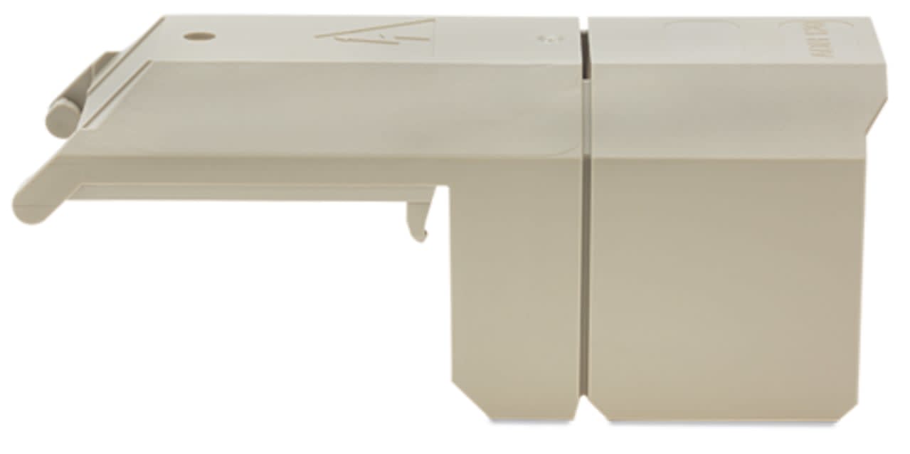Wago Contact - Profil de supérieur pour Borne à tige , 120 mm², beige