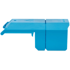 Wago Contact - Profil de supérieur pour Borne à tige , 120 mm², bleu