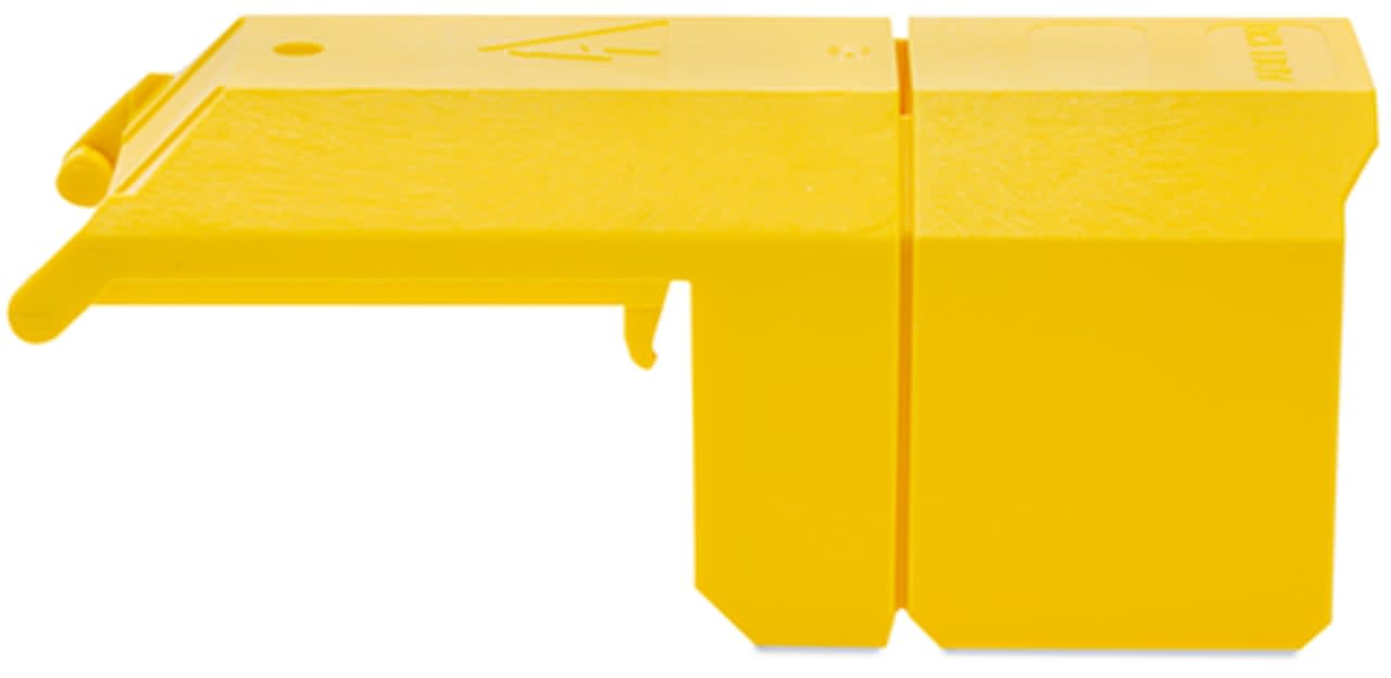 Wago Contact - Profil de supérieur pour Borne à tige , 120 mm², jaune